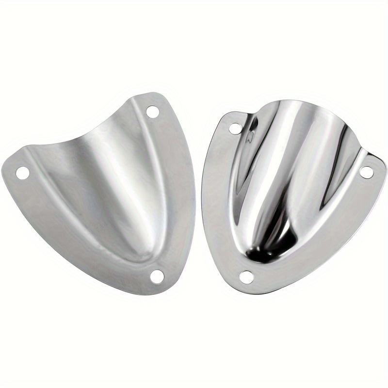 2 BUC Acoperitoare Guri de Ventilație Tip Scoică din Oțel Inoxidabil, Protector Găură Cablu pentru Barcă Iaht Caiac Accesorii Marine