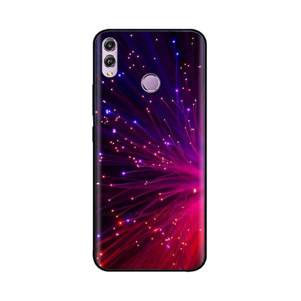For Huawei Honor 8X Case Silicon Soft TPU Cartoon Painted Back Cover Phone Case for Huawei Honor 8X 8 X Honor8x Cases Bumper