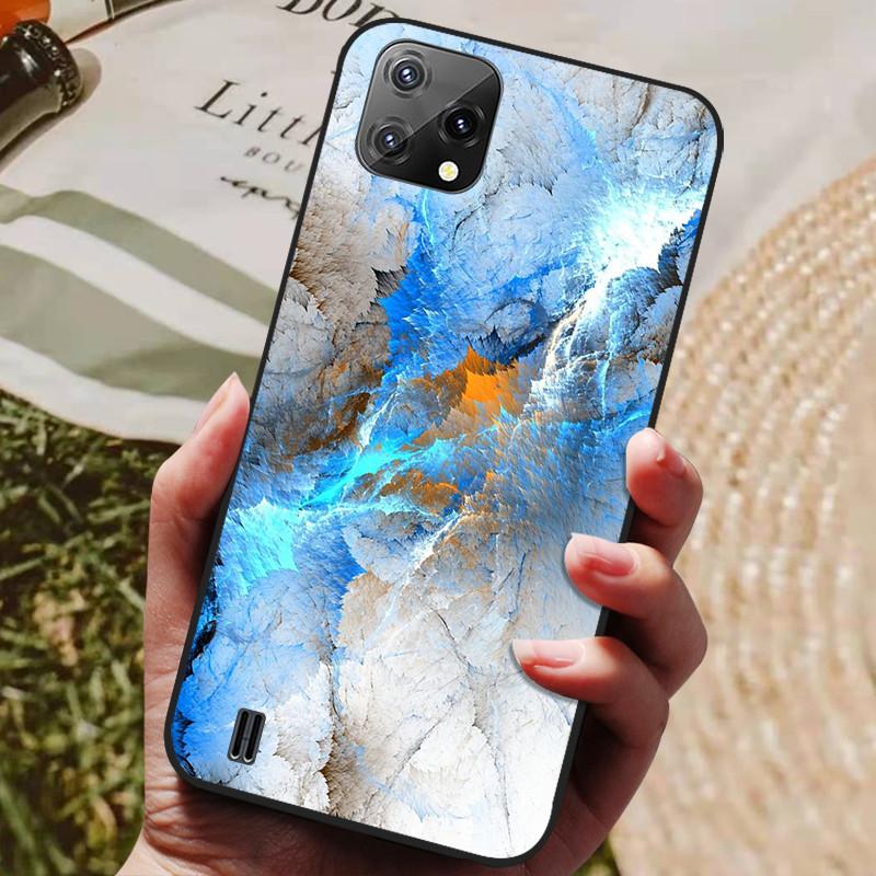 

Case For Blackview Oscal C60 Coque TPU Soft Silicone Fashion Phone Funda For Oscal C60 Back C 60 Cover Case Luxury Black Bumper Blackview Oscal C60