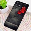 Boxing Gloves Hanging On a Wall Phone Case for Samsung Galaxy Note 10 Pro S26 Ultra S23 S24 FE S25 S21 S22 PLUS Shockproof Cove