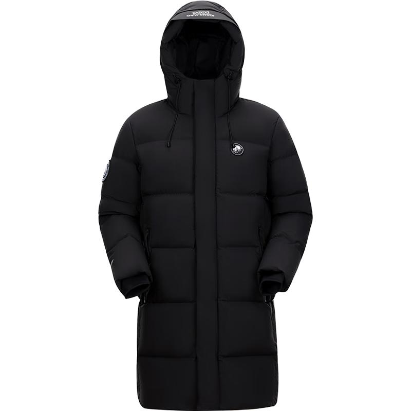 Camel Unisex 3-Proof Mid-Length Goose Down Parka M