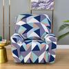 Elastic All-inclusive Sofa Recliner Cover, Printed Four-season Universal Function Single Sofa Cover
