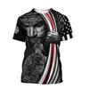 Summer Fashion Comfortable Loose Round Neck Short Sleeve Large Size T-shirt Creative Firefighter 3d Printed Men's Casual Sports T-shirt