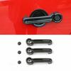 Carbon Fiber Door Handle Cover & Tailgate Handle Trim for 07-18 Jeep Wrangler JK