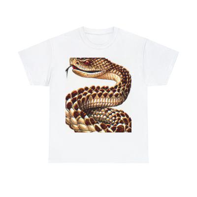 Vintage Retro Style Snake T Shirt Unisex Adult Art Tee Western Animal Streetwear