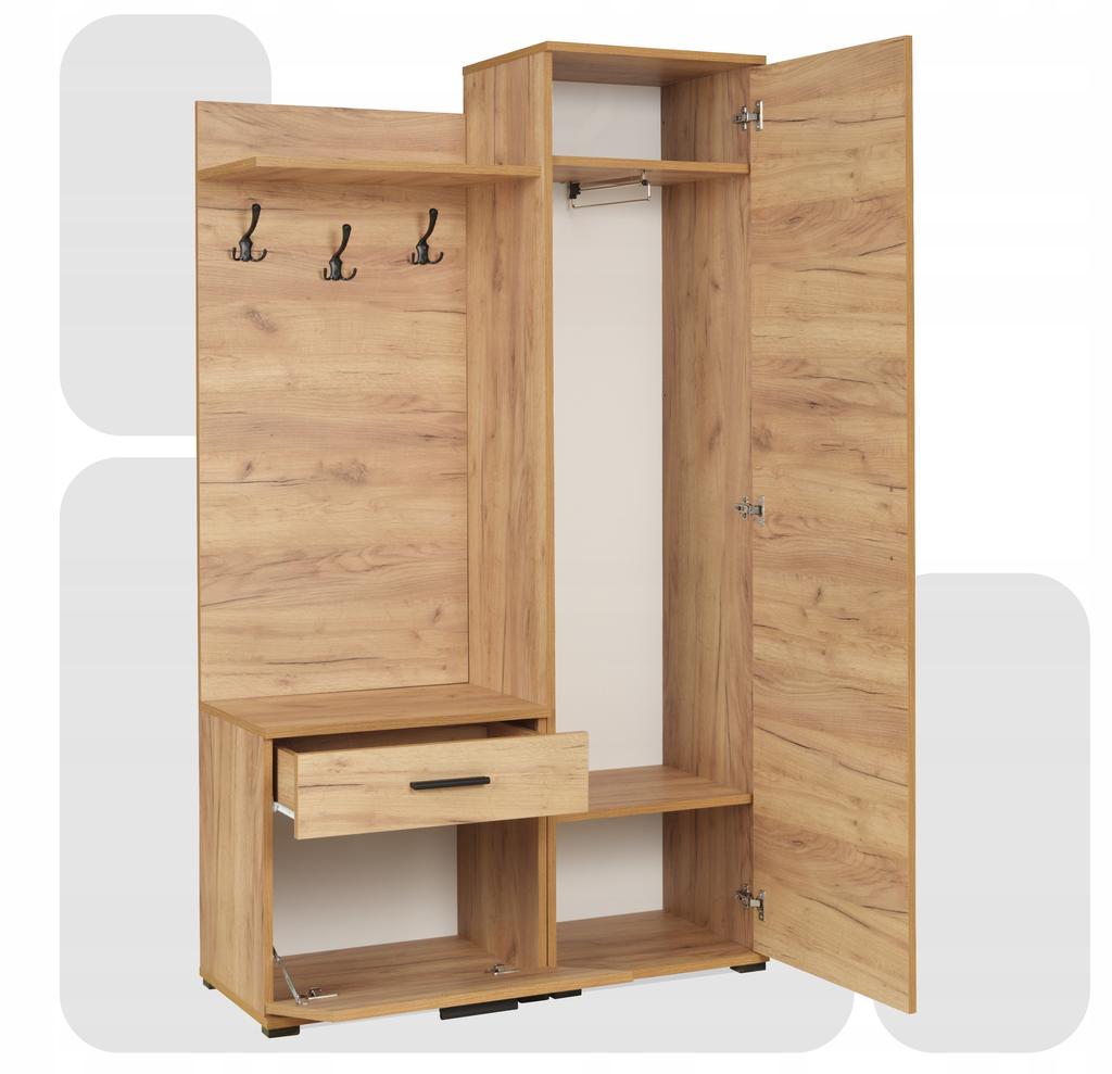 Garderobe Flur für Flur Schrank Schuhschrank Gino Family Möbel