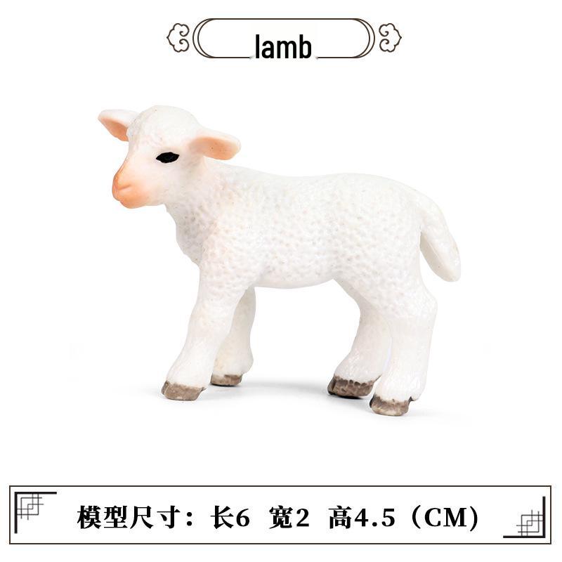 Children's Cognitive Animal Model Toy - Donkey Foal & Zebra Ornament