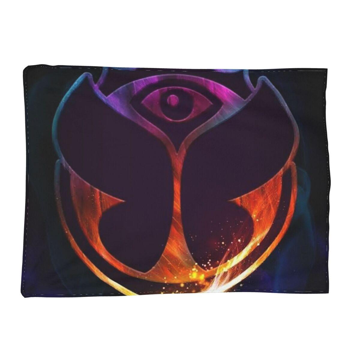 Tomorrowland Belgian Electronic Dance Music Festival Blanket Soft Flannel Throw Blanket Cover for Living room Picnic Home Sofa 80x120cm