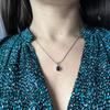 Silberanhänger mit Saphir nano 0,908 ct (2206071)