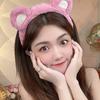 Hair Hoop Non-slip Ultra Soft Cosplay Headdress Plush Bear Ears Plush Headband Hair Accessories