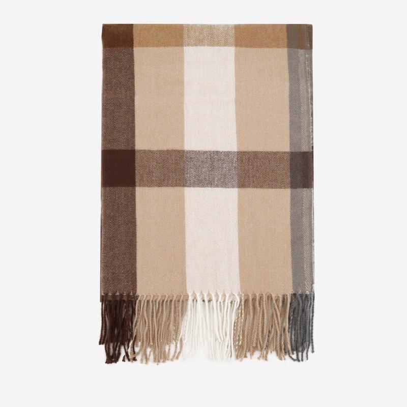 CEENIU Unisex Winter Warm Imitation Lamb Wool Scarf Shawl