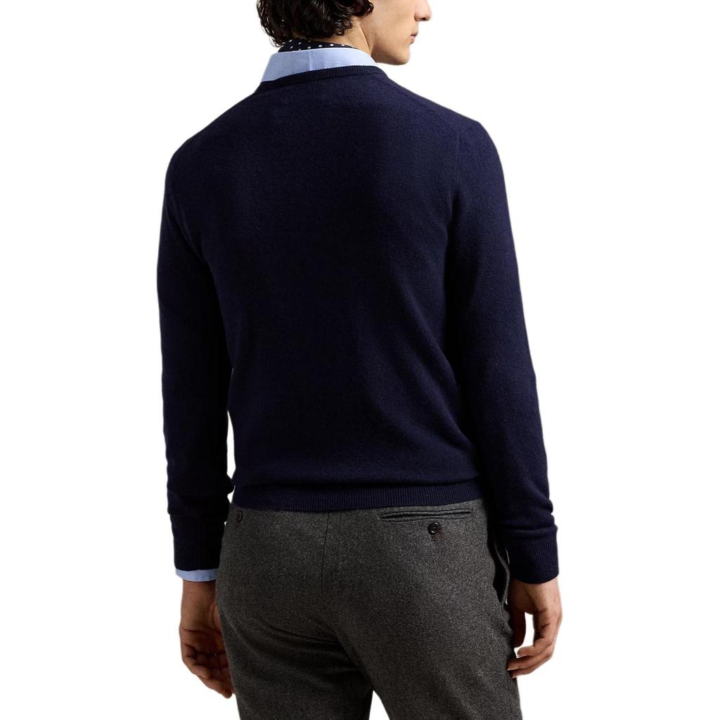 Polo Ralph Lauren Embroidered Crew Neck Long Sleeve Sweater Men Sweater 710974148-001