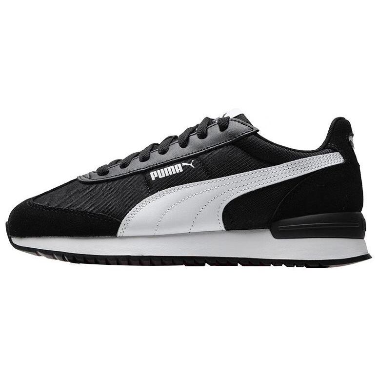 Puma Turin 3 Fabric Synthetic Leather Autumn Fashion Versatile Comfortable Low-Top Lifestyle Casual Shoes Unisex Casual Shoes Black 397149-01