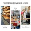 25 Pcs Bread Tray Unique Mold Kitchen Plates Cake Pan Baking Pans Toast Loaf Paper Takeaway Box Practical Loft Molds