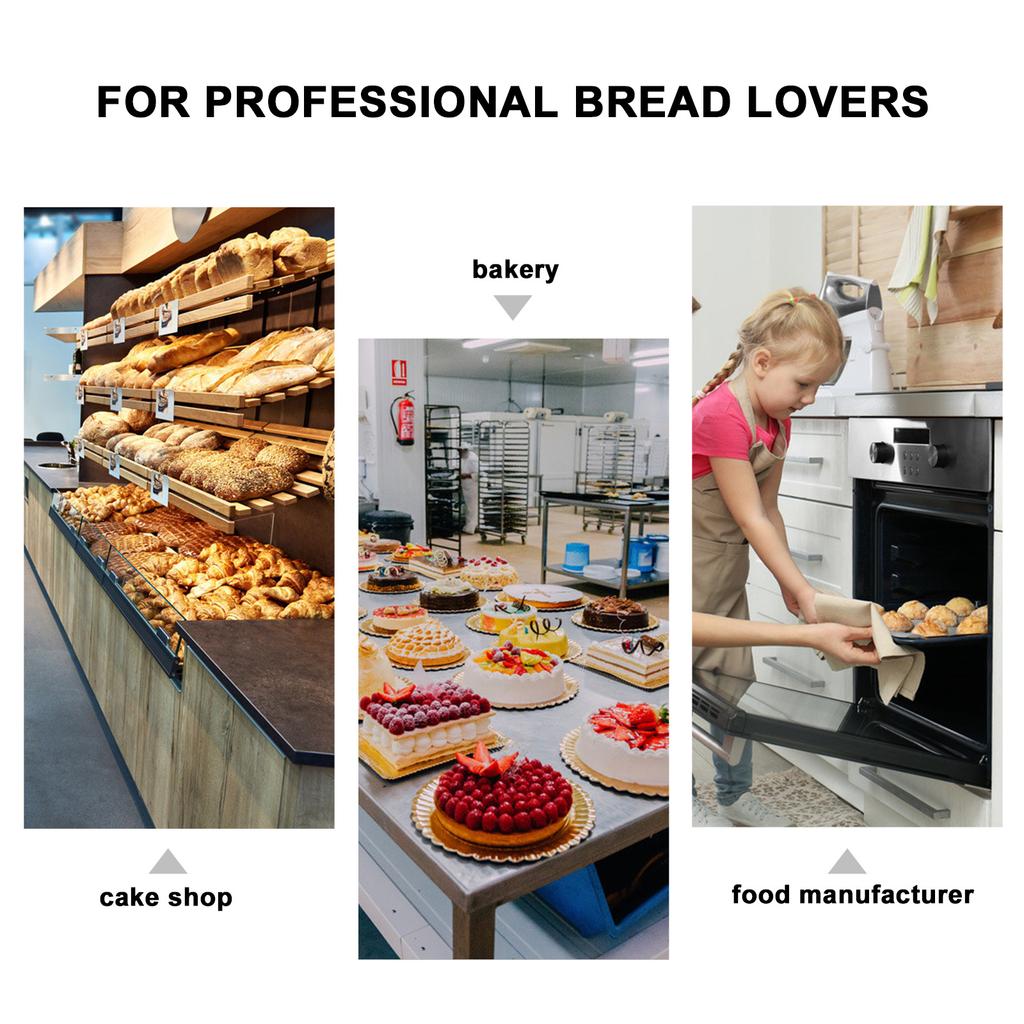 25 Pcs Bread Tray Unique Mold Kitchen Plates Cake Pan Baking Pans Toast Loaf Paper Takeaway Box Practical Loft Molds