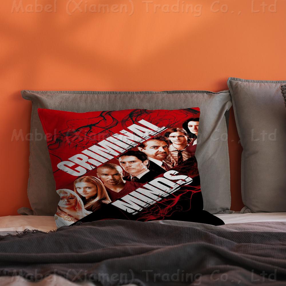 TV Series Criminal Minds Personalized Picture Text Home Decorative Pillows Household Gifts Xcm
