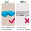 Reusable Gel Eye Mask For Dry, Puffy Eyes, Headaches & Dark Circles - Non-Electric, Professional Medical Grade, Hydration Water