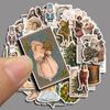 Romantic Christmas 50 Large Waterproof Stickers for Journals, Suitcases, Phones, and Tablets