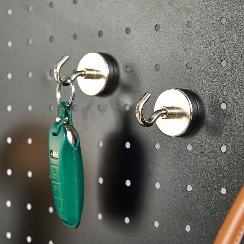 WOW Многофункциональный магнитный крючок Гигант 2 шт. - Нержавеющая сталь HF_CL1625012