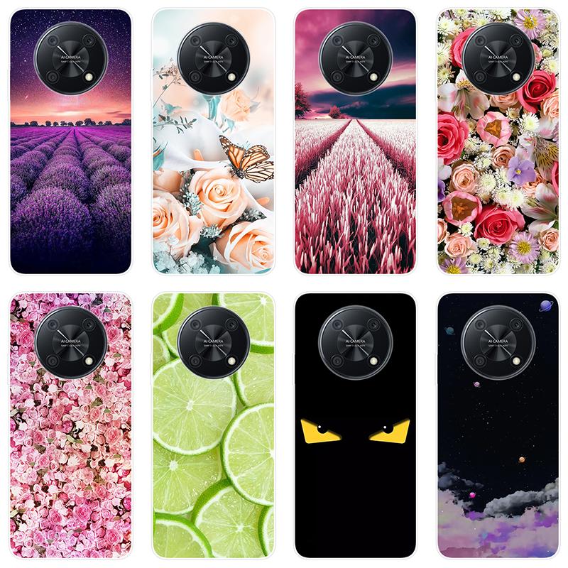 For Huawei nova Y90 Y 90 novaY90 Case Soft Silicone Back Cover Cartoon Phone Case Diversification
