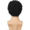 Men's Curly Short Wig Natural Black Heat Resistant Full Wig Cosplay Costume Light Brown M508
