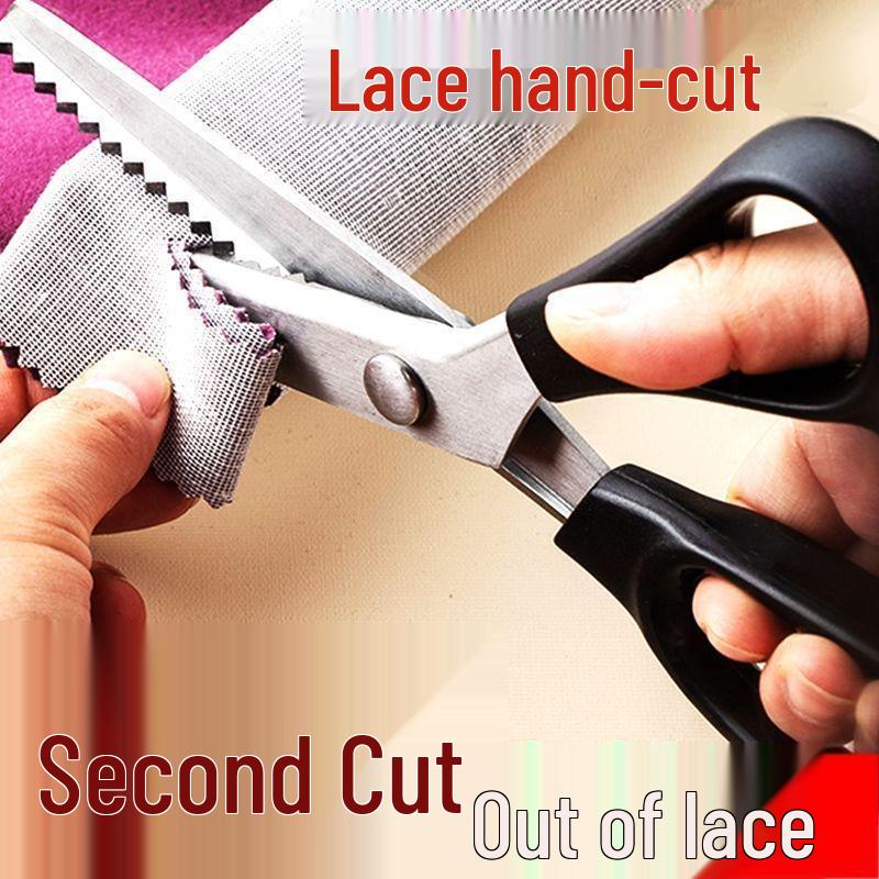 

Крафт Не мнущиеся Не осыпающиеся Фестонные Оверлок Зигзаг Тканевые Ножницы для Рукоделия