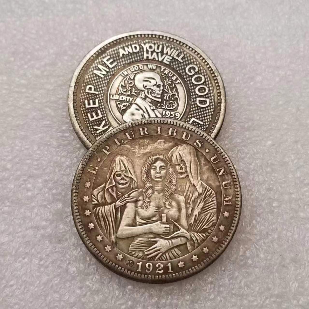 

1 шт. 1881 Монета-медаль в память о зарубежной торговле Wanderer Диаметр монеты 38 мм One Size коричневый