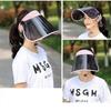 Women Adjustable Uv Protection Sun Visor With Wide Face Shield For Beach Hiking Summer Activities