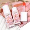 JUJU Velvet Lip Glaze Matte Matte Fake Plain White Honey Peach Cheap Lip Paste