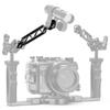 Seafrogs Aluminum Alloy Underwater Extension Mounting Arm with Ball to YS Head Clip Connector Arm for Underwater Lighting Video and Diving Camera
