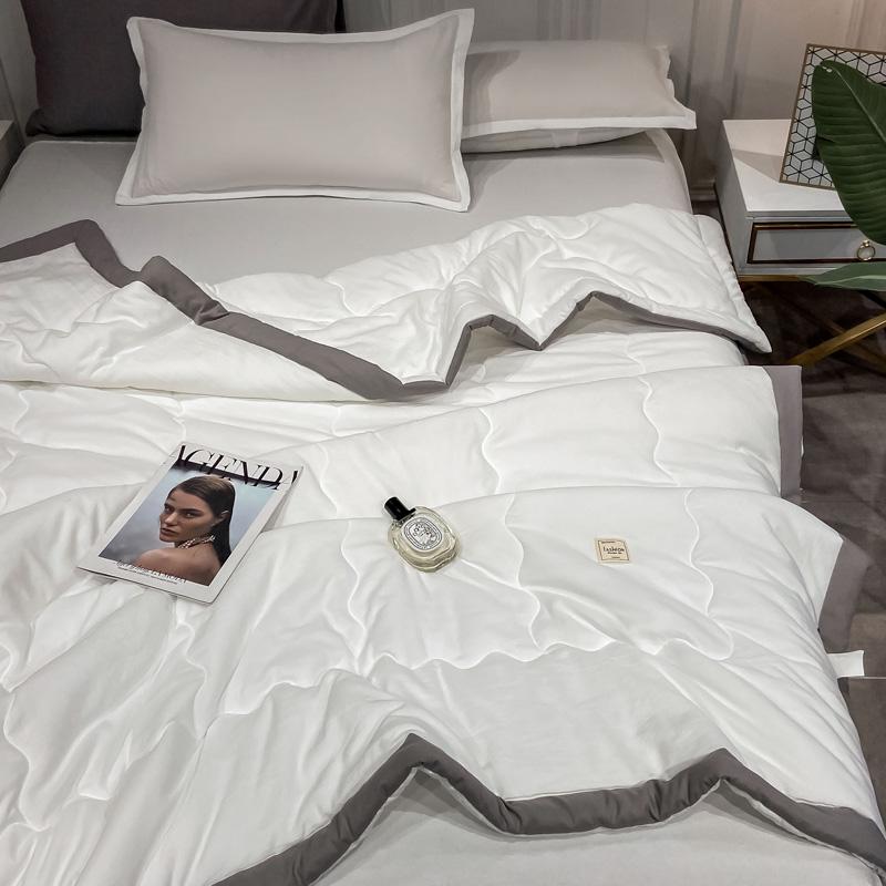 Pilomă Cuvertură Solidă Cuvertură de Pat de Vară pentru Casă edredon Adulți Copii Consolat Pilome subțiri (Fata de perna Nevoie Comanda)