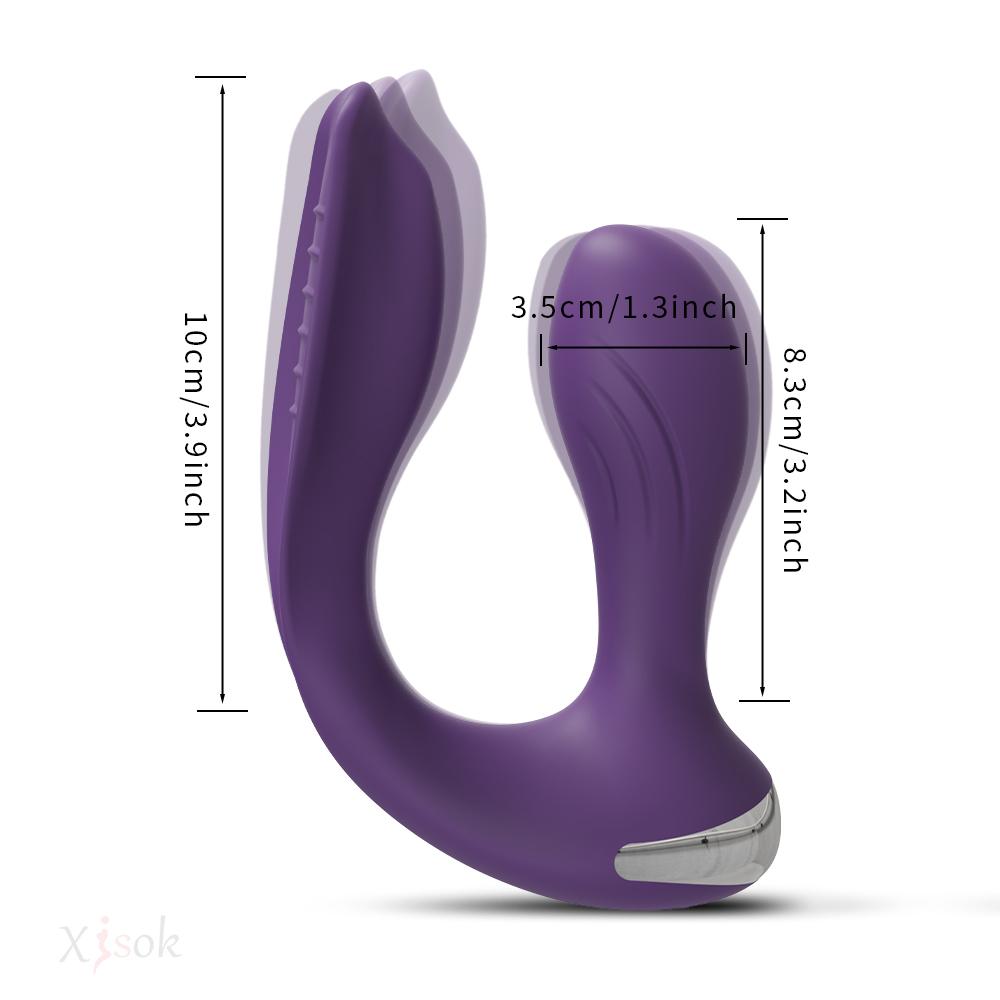 Sex Toys  2In 1Anal Plug Penetration Vagina Vibrator Masturbation Tools for Couple Anal Masturbator Adult Toy Sex Machine
