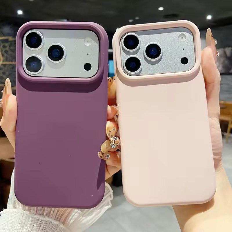 Luxus Flüssigsilikon Handyhülle für Apple iPhone 17 Air 16E 15 14 Plus 13 12 Mini 11Pro Max XR XS 7/8 SE XSmax Stoßfeste Schutz-Rückseite