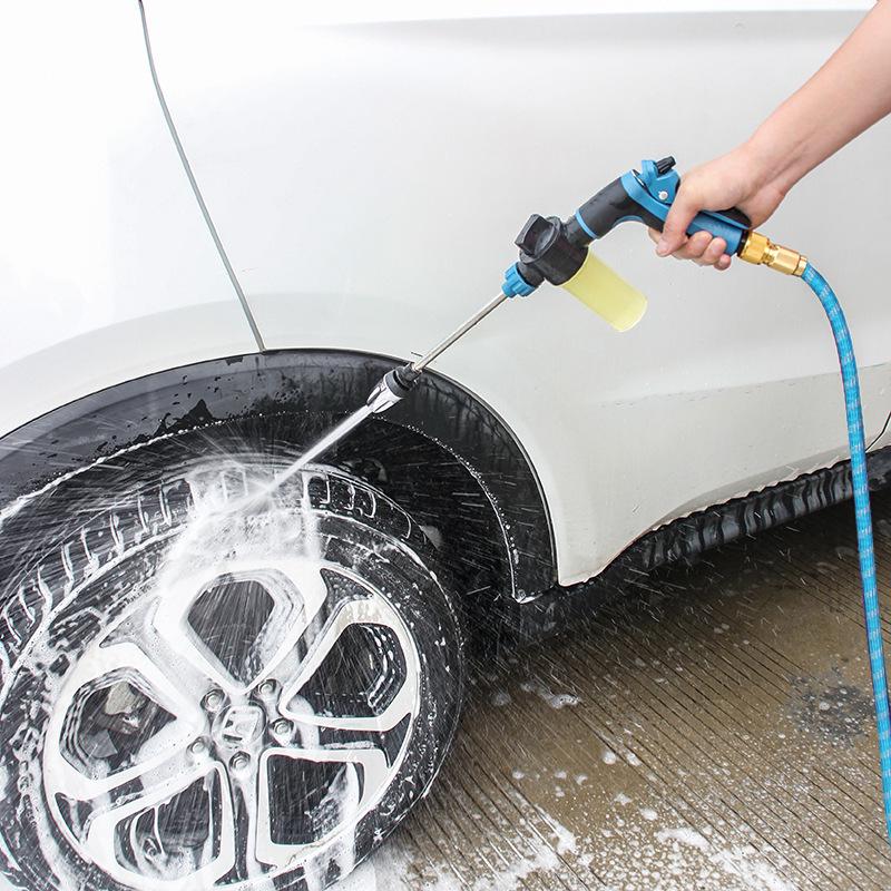 Exclusive Retractable Garden Hose & High-Pressure Water Gun for Gardening & Car Washing
