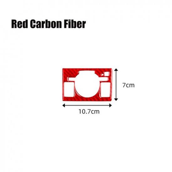 Red Carbon Car Drive Select Switch Panel Trim Sticker For Lexus CT200h 2011-17