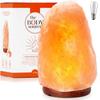 Himalayan Salt Crystal Lamp - the Body Source - Natural - 5-7kg - Wooden Base - Switch