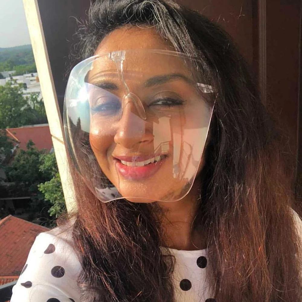 Übergroße Gesichtsschutzbrille Schutzbrille Schutzmaske Spritzschutz Anti-Beschlag Sicherheits-Sonnenbrille UV400 Tönungen für Männer Frauen