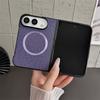 Cloth Pattern for Magsafe Magnetic Phone Case For Apple iPhone Ultra 18 Fold Wireless Charge Protective Shockproof Hard Cover