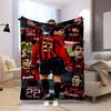 Former Associazione Calcio Milan  Ricardo Izecson dos Santos Leite blanket Soft four season home bed office travel outdoor warm  blanket L2