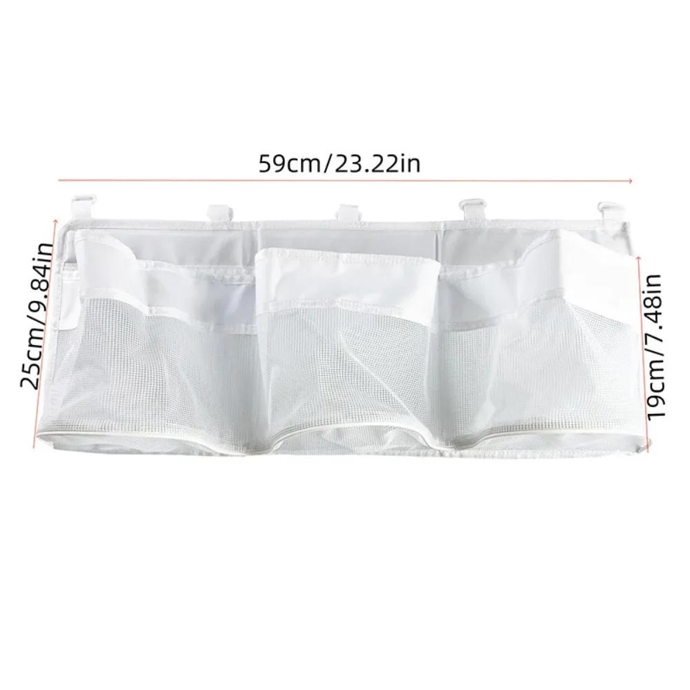 Bathroom Children's Toy Storage Bag Multi Anti Mold Leak Proof Breathable Mesh Bag Household Storage Organizer Bags Space Saving