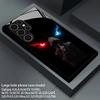 Funda de Teléfono con Patrón 2D para Samsung S26 S25 S24 S23 S22 S21 S20 A56 A36 A16 Cubierta Protectora de Cristal Templado