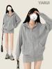 Women's Casual Hoodie Sportswear Set - Versatile Spring Jacket and Short Skirt Korean Style Outfit 2026