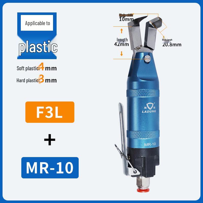MR-10 Handbetätigte Pneumatische Luftschere für Kunststoff, Kupfer und Eisen - F3F3L Flachklinge.