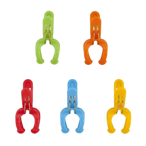 CB JAPAN Clothespins, Colorful, Set of 5, Pole Pinch, Double Spring, Kogure