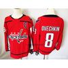 Mens Ice Hockey Jersey Penguins 87 Capitals 8 Kings 99 Custom Stitched Practice Uniform Adult Players