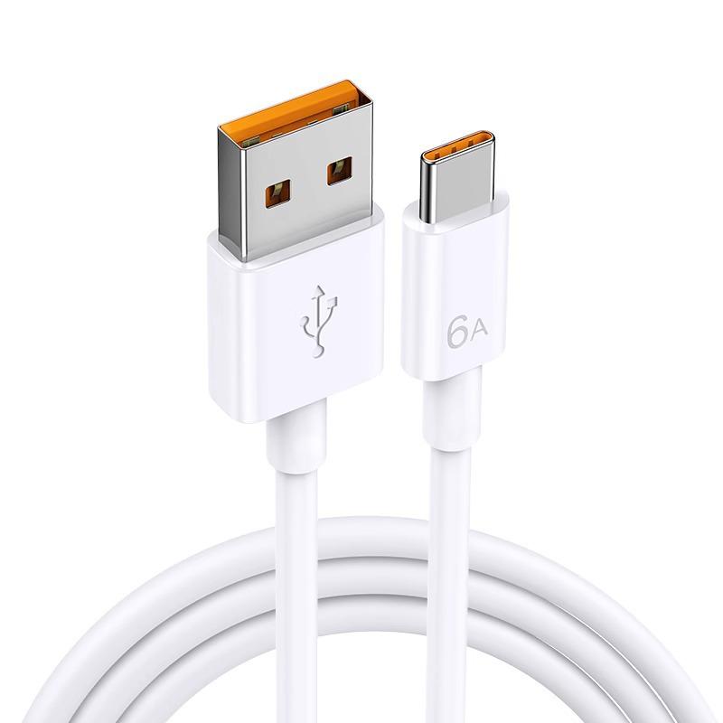 100W Fast Charging Type-C Cable for 66W Huawei Mate60 Pro/P40