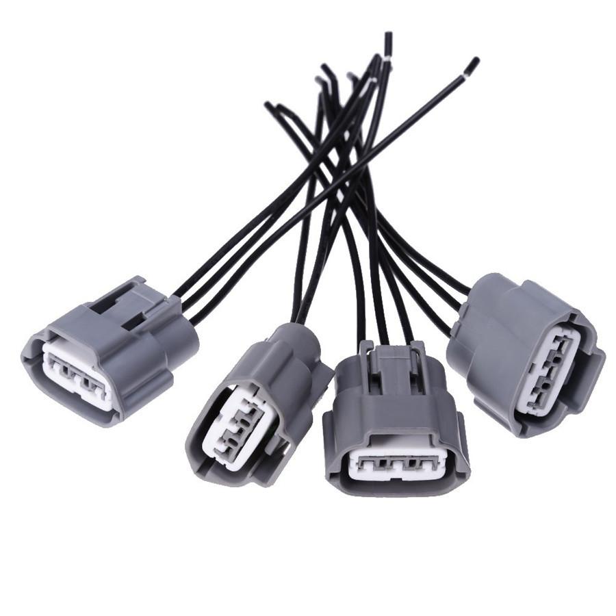 10Pcs Ignition Coil Pack Wiring Harness Connector Plug Harness For Nissan Altima Sentra New