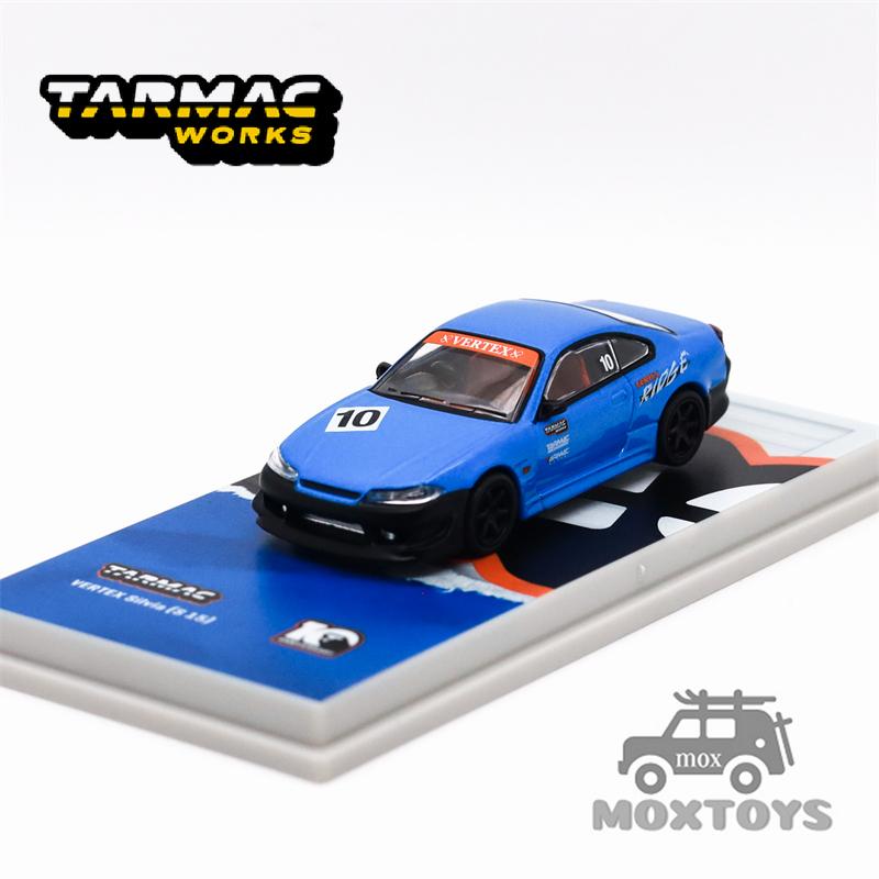 Tarmac Work TW 1:64 Skyline R32 Civic EG6 Saab 900 Turbo S15 S-Cargo DC2 Diecast Model Car