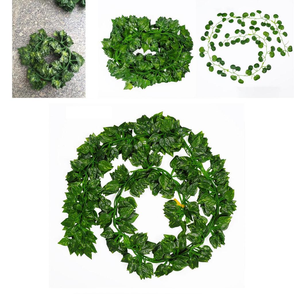 Lush Plant Garland Ivy Decor Plastic Hot Green Home Foliage Flower Leaf Decorations For A Vibrant Ambiance