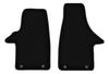 Tapis de sol BASIC en velours noir pour: Fourgonnette de livraison Volkswagen Transporter T5 (2003-2015)